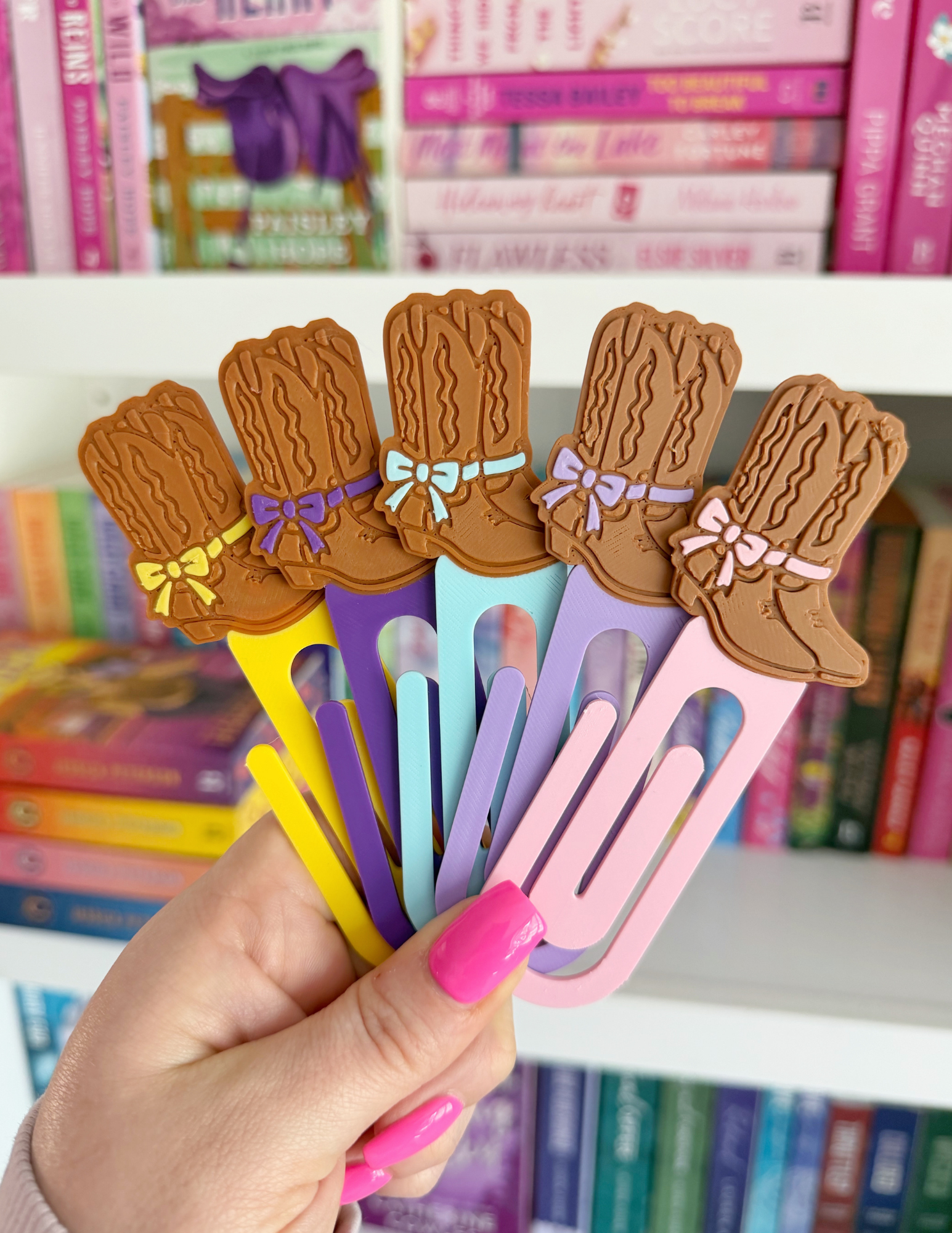 Cowgirl Boot Bookmark