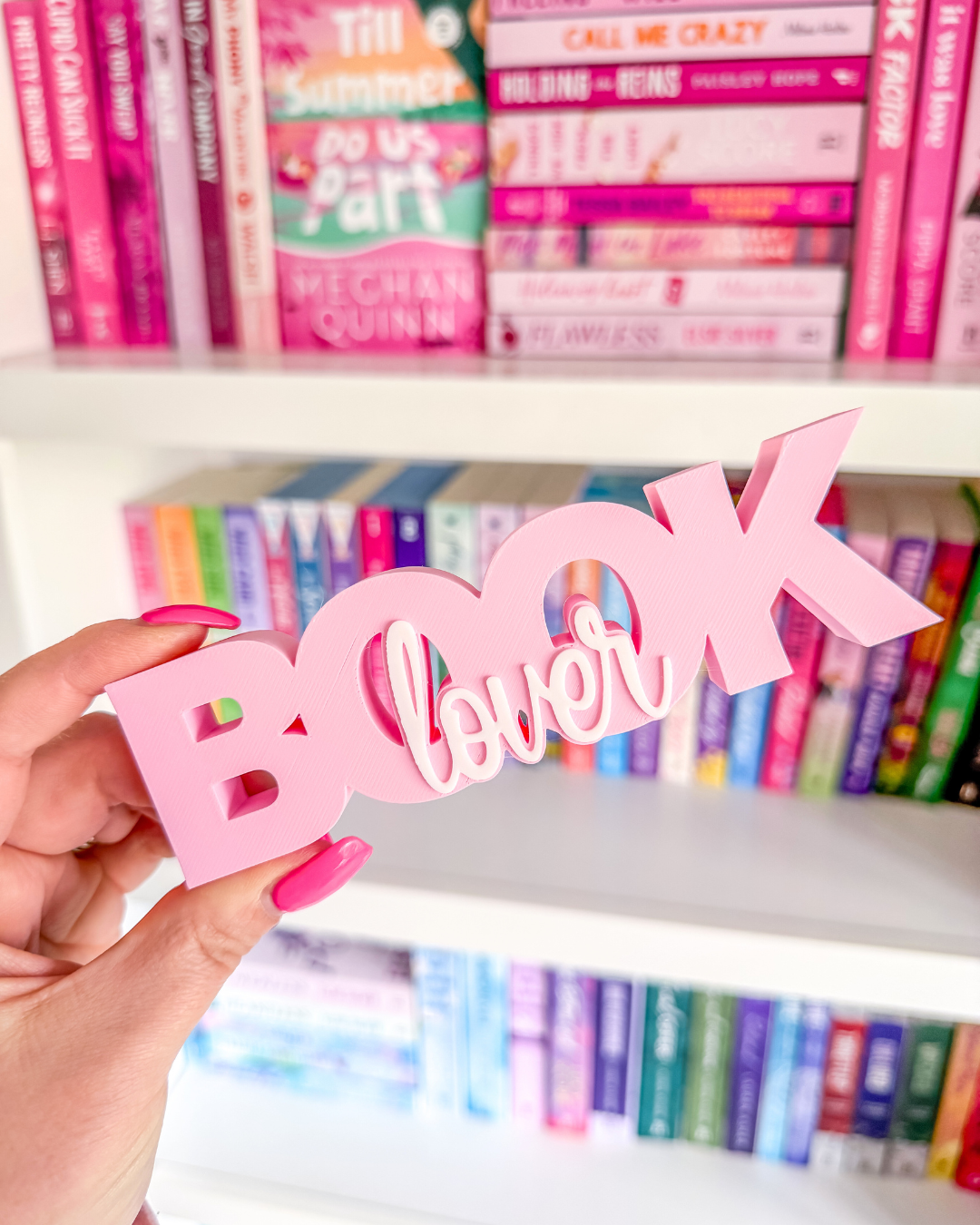 Book Lover Shelf Sign