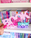 Book Lover Shelf Sign