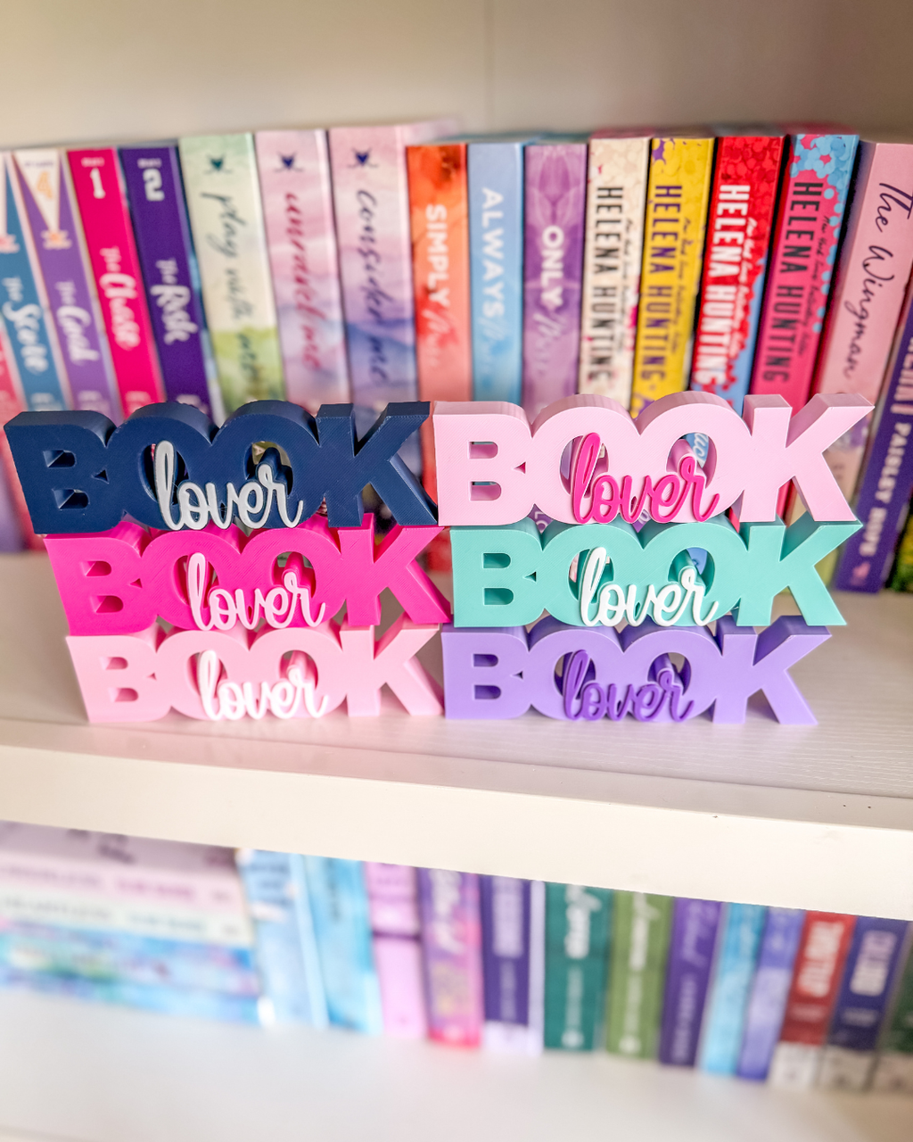Book Lover Shelf Sign