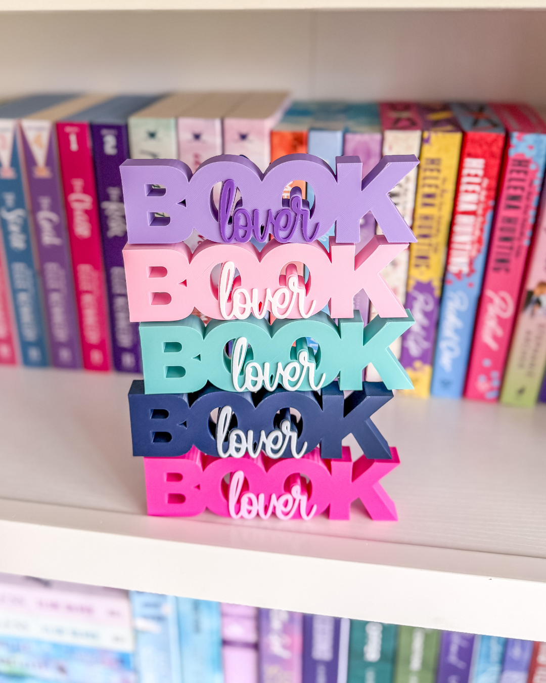 Book Lover Shelf Sign