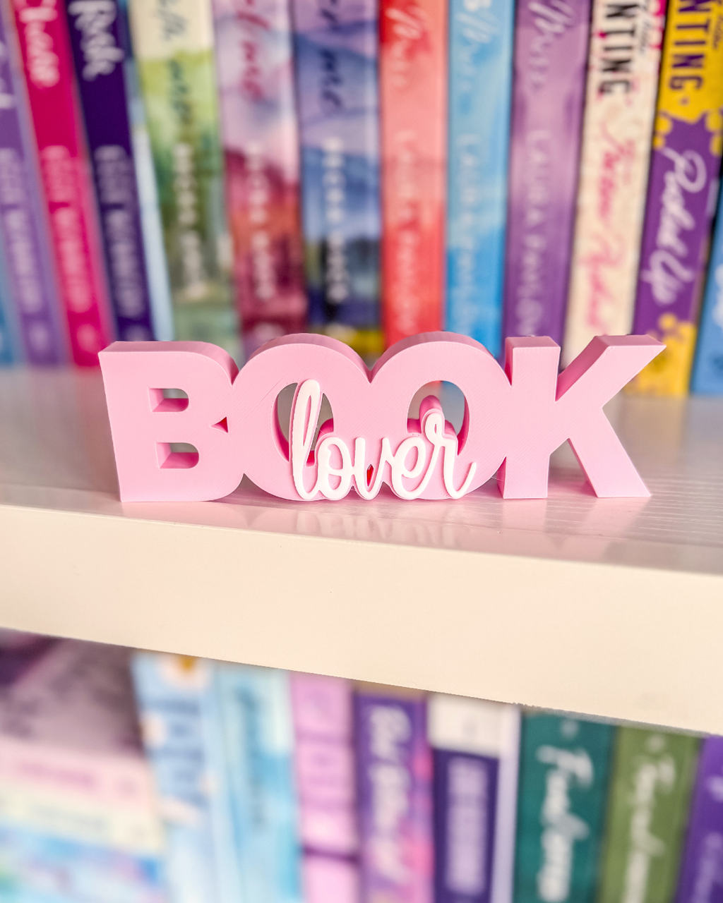 Book Lover Shelf Sign
