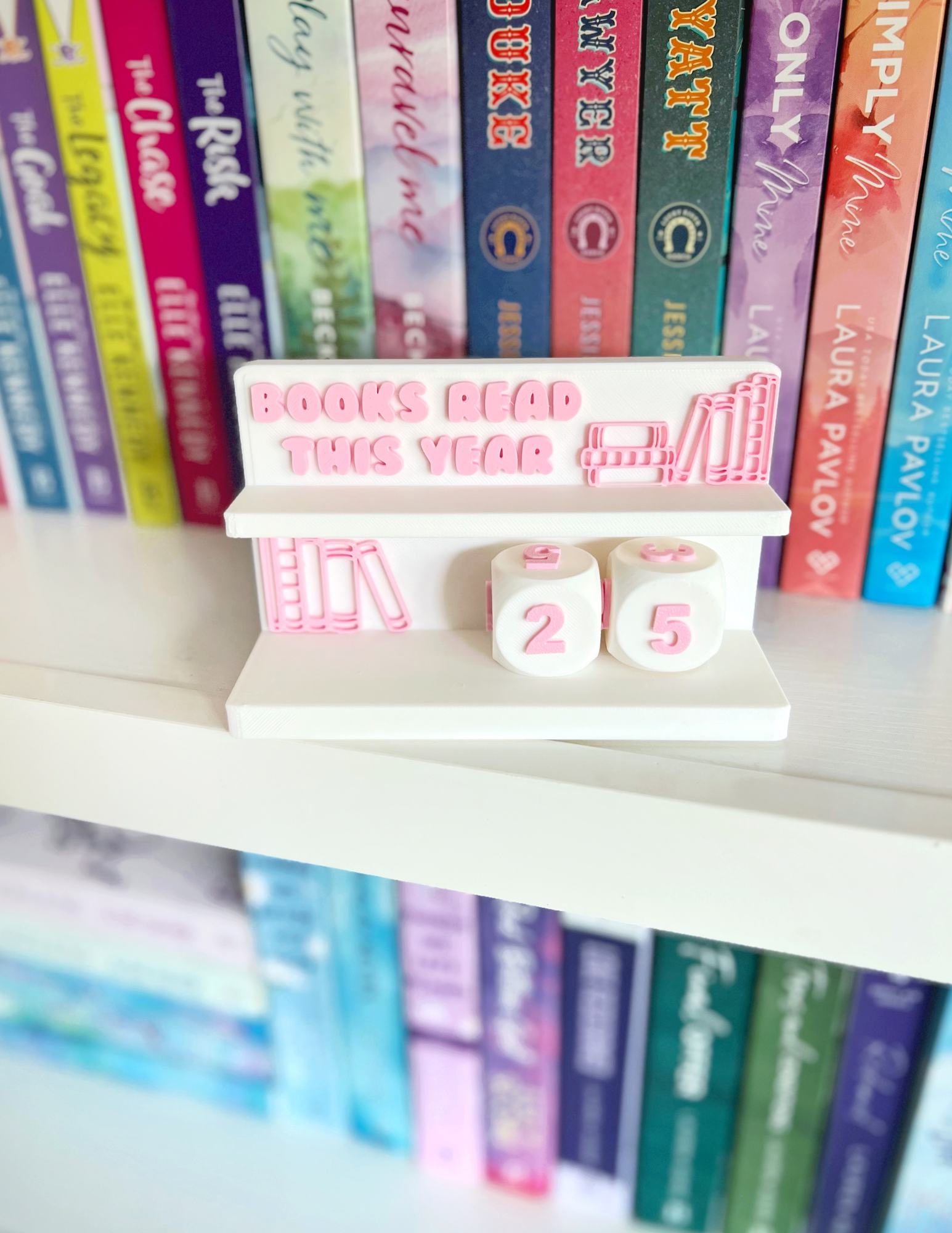 Valentine Books Read This Year Counter | Reading Tracker