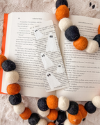 Hand Painted Ghost Bookmark