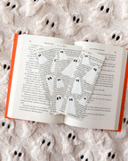 Hand Painted Ghost Bookmark