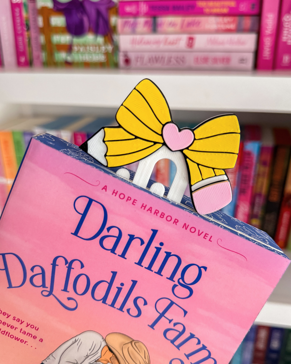 Pencil Bow Clip Bookmark