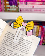 Pencil Bow Clip Bookmark