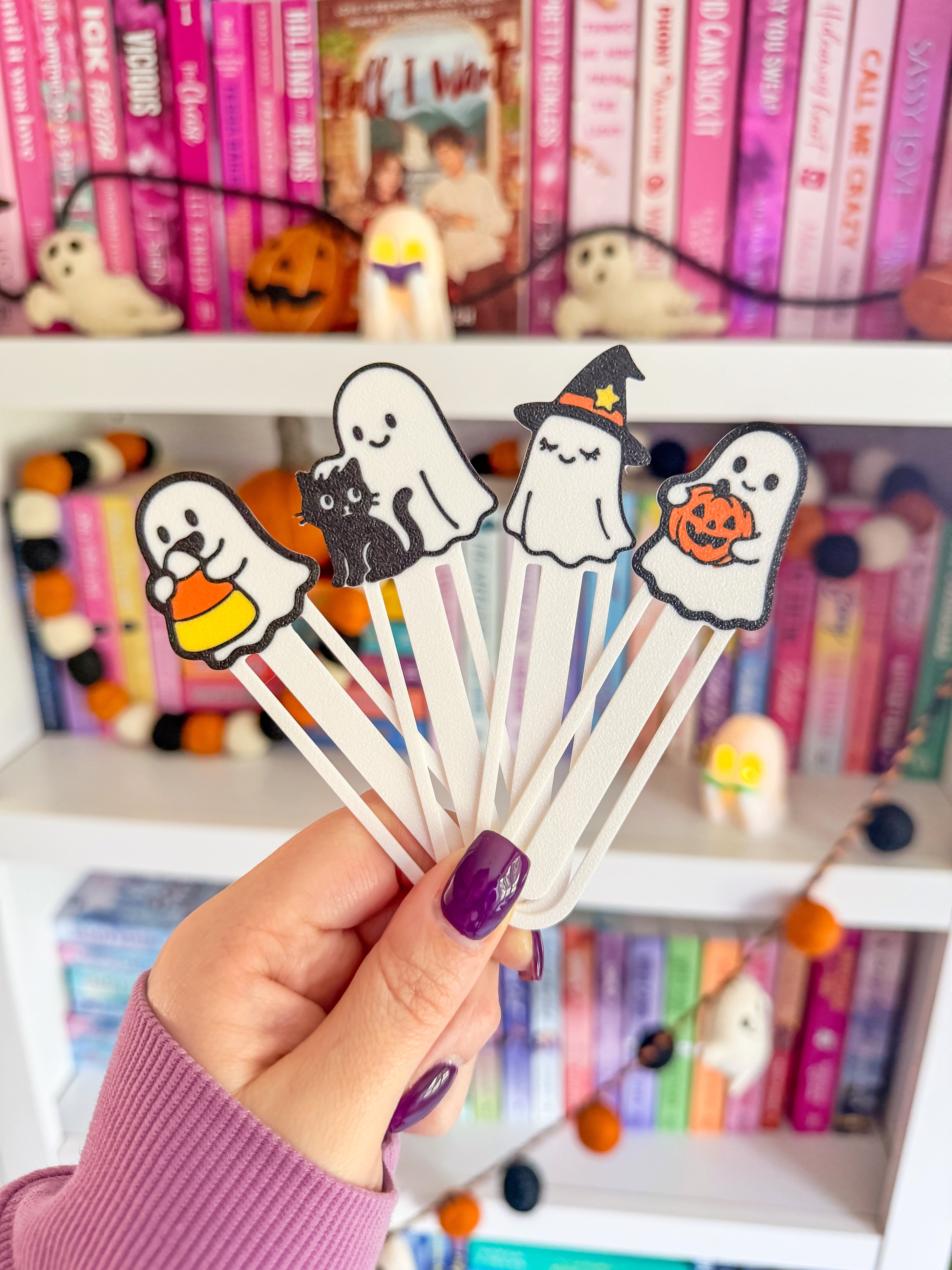 Ghostie Bookmark Bundle of 4