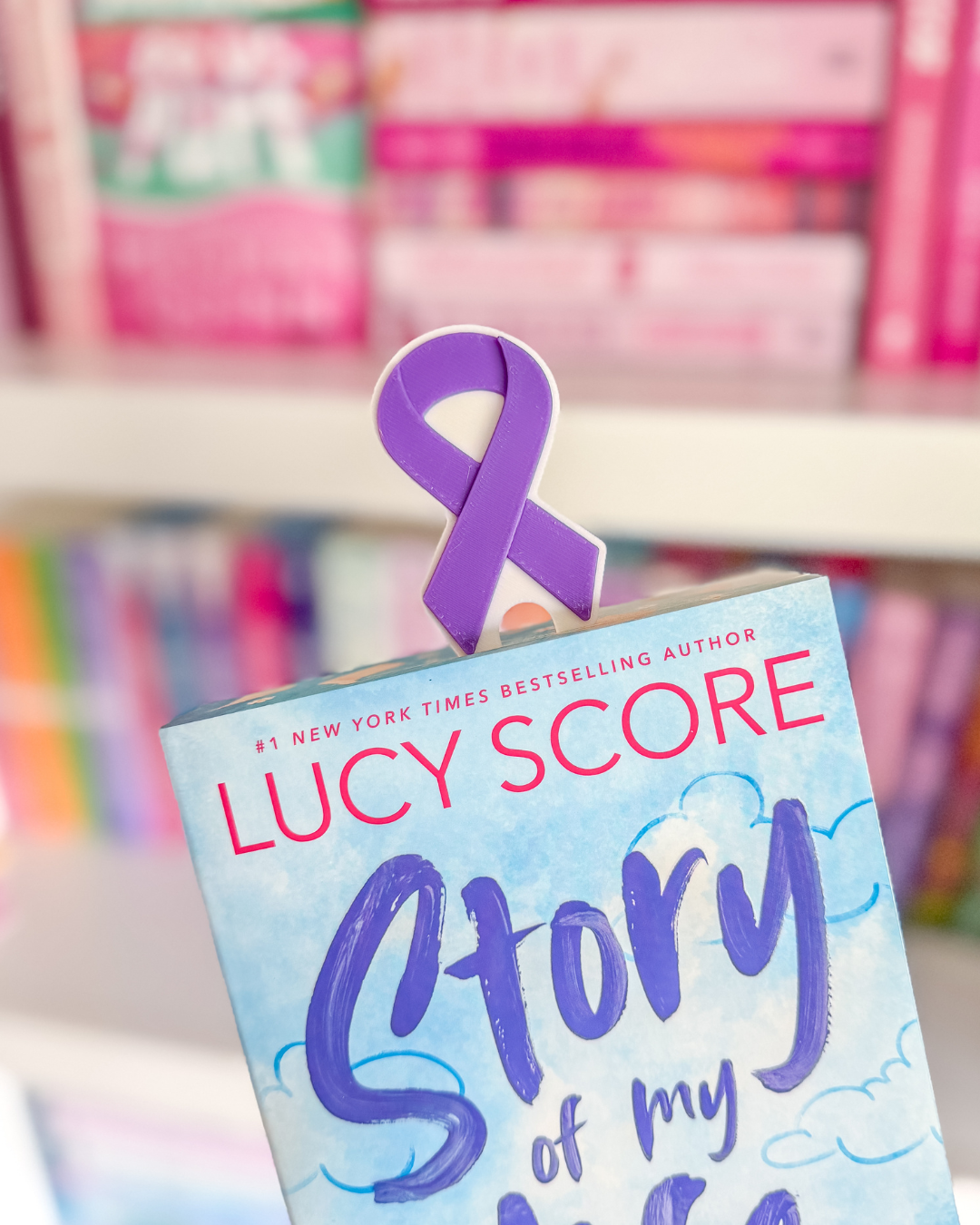 Ribbon Clip Bookmark | Awareness Ribbon