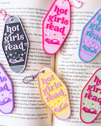*NEW* Hot Girls Read Keychain