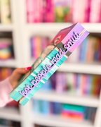 Bookmark - Hot People Read Smut (cursive)