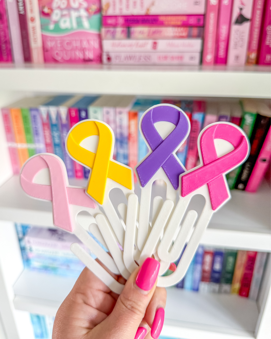 Ribbon Clip Bookmark | Awareness Ribbon