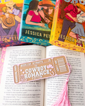 *NEW* Boarding Pass Bookmark - Cowboy Romance