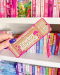*NEW* Boarding Pass Bookmark - Cowboy Romance (Magenta)