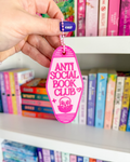 *NEW* Anti Social Book Club Keychain