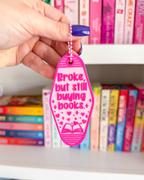 *NEW* Still Buying Books Keychain