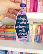 *NEW* Obsessed with Fictional Men Keychain