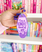 *NEW* Kindle Kind of Girl Keychain