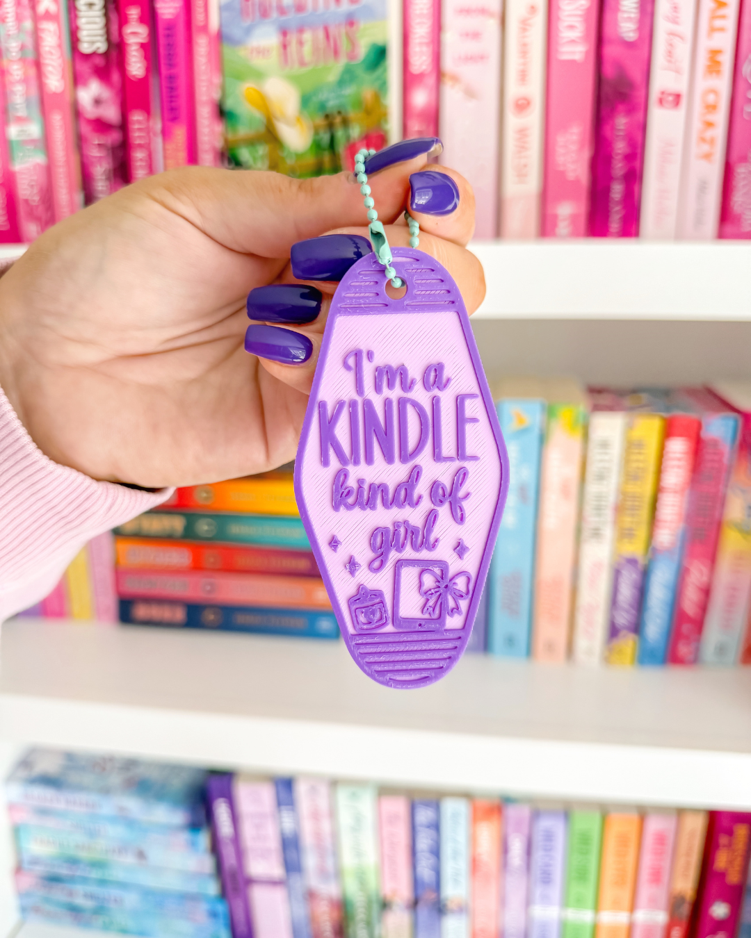*NEW* Kindle Kind of Girl Keychain