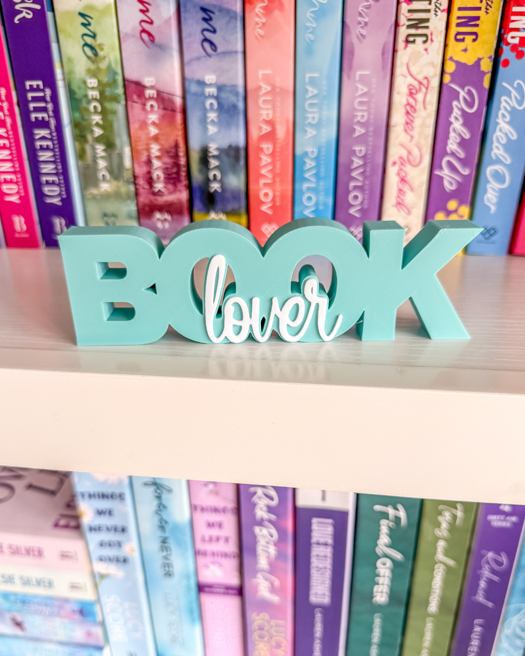 Book Lover Shelf Sign