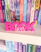 Book Lover Shelf Sign