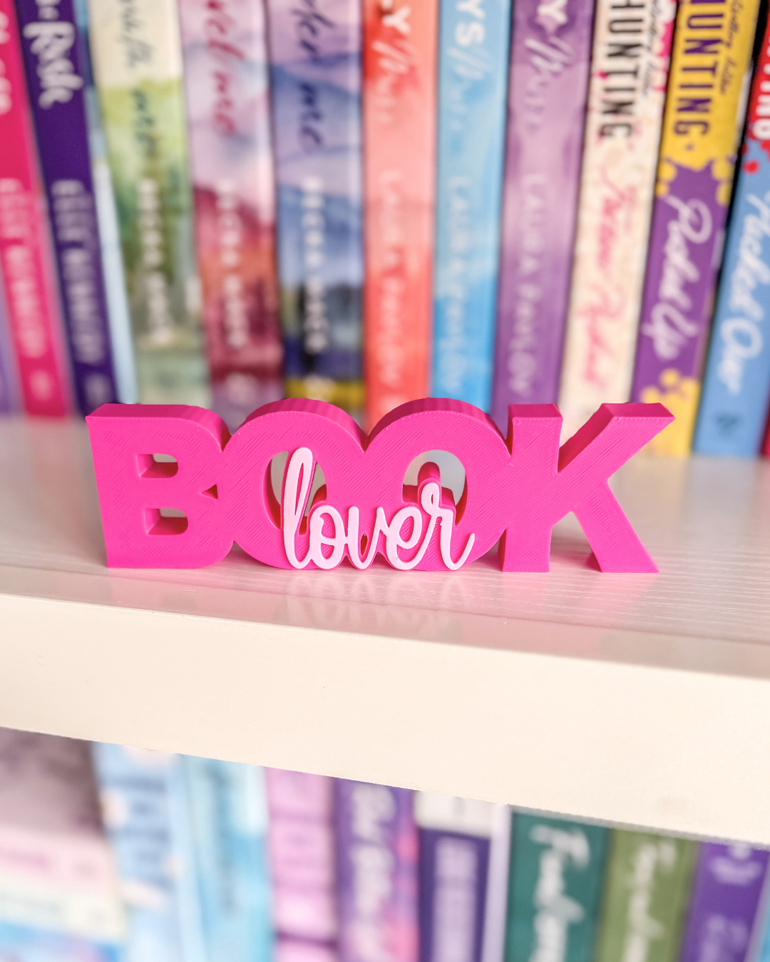 Book Lover Shelf Sign