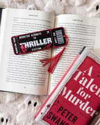 Boarding Pass Bookmark - Thriller Fiction