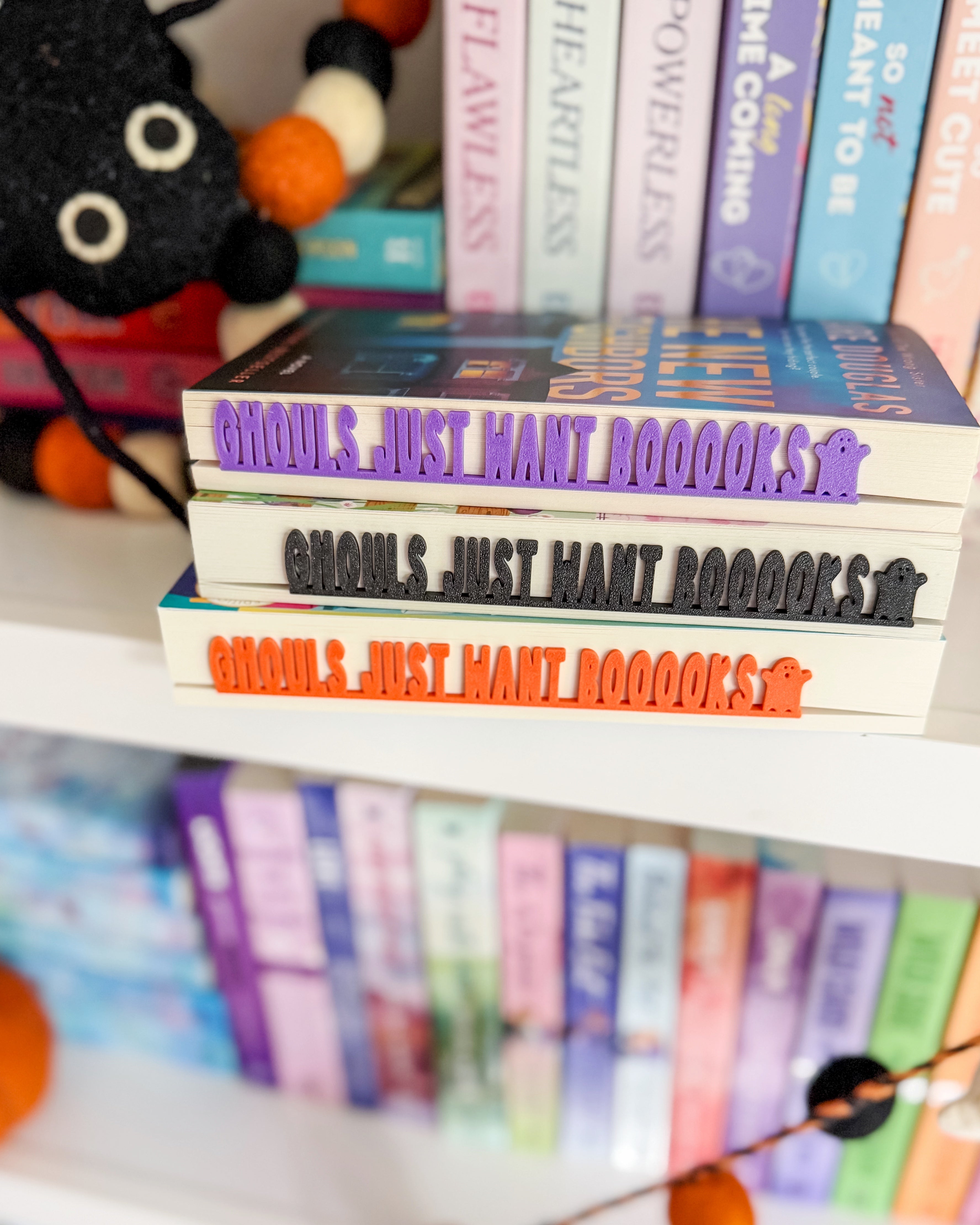 Ghouls Just Want Booooks - Insert Bookmark