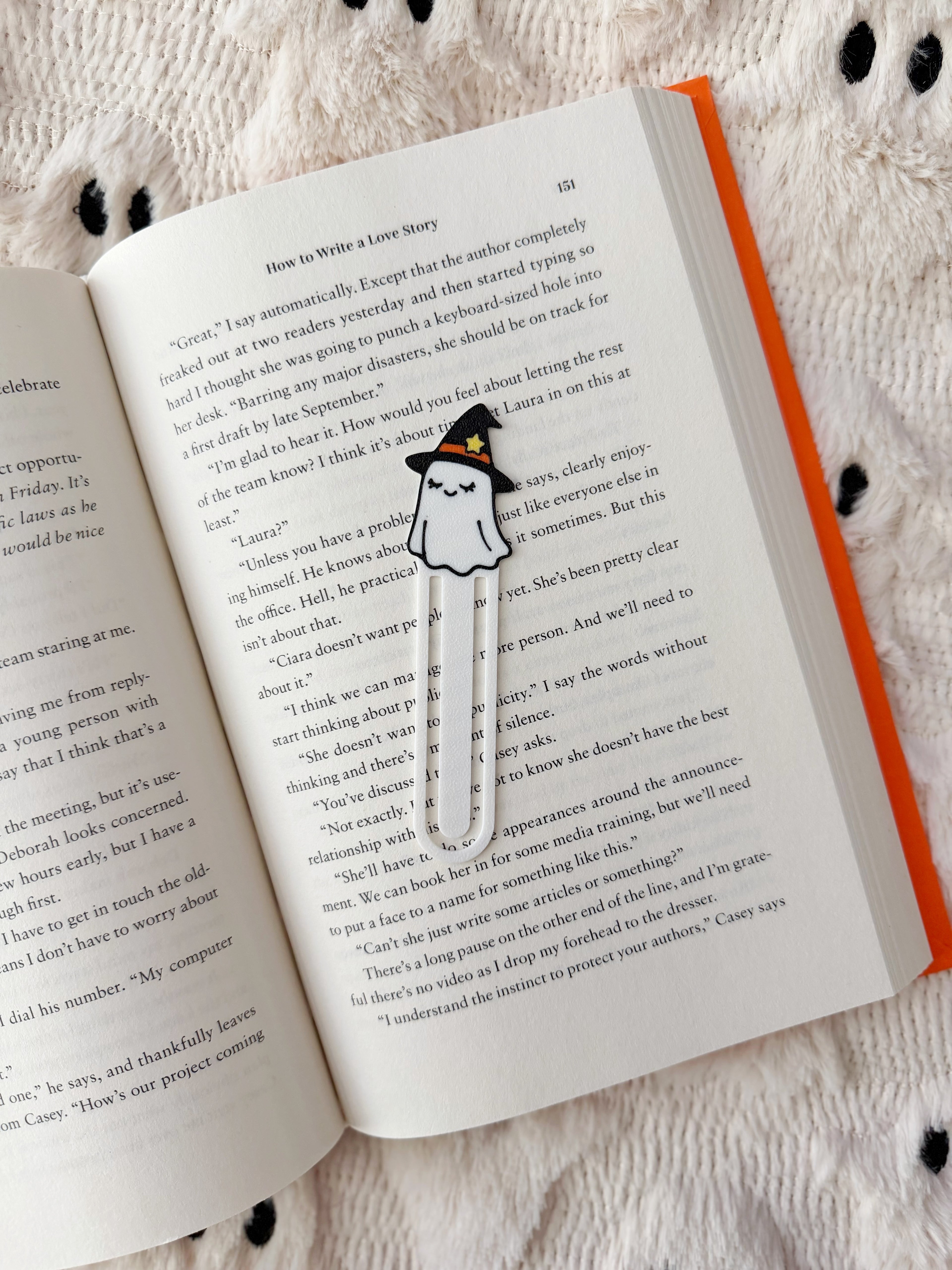 Witchy Ghost Bookmark