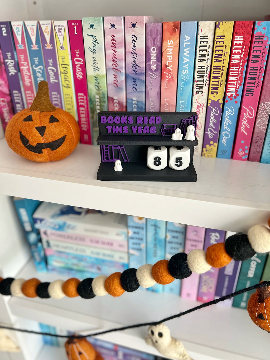 Spooky Season Reading Trackers