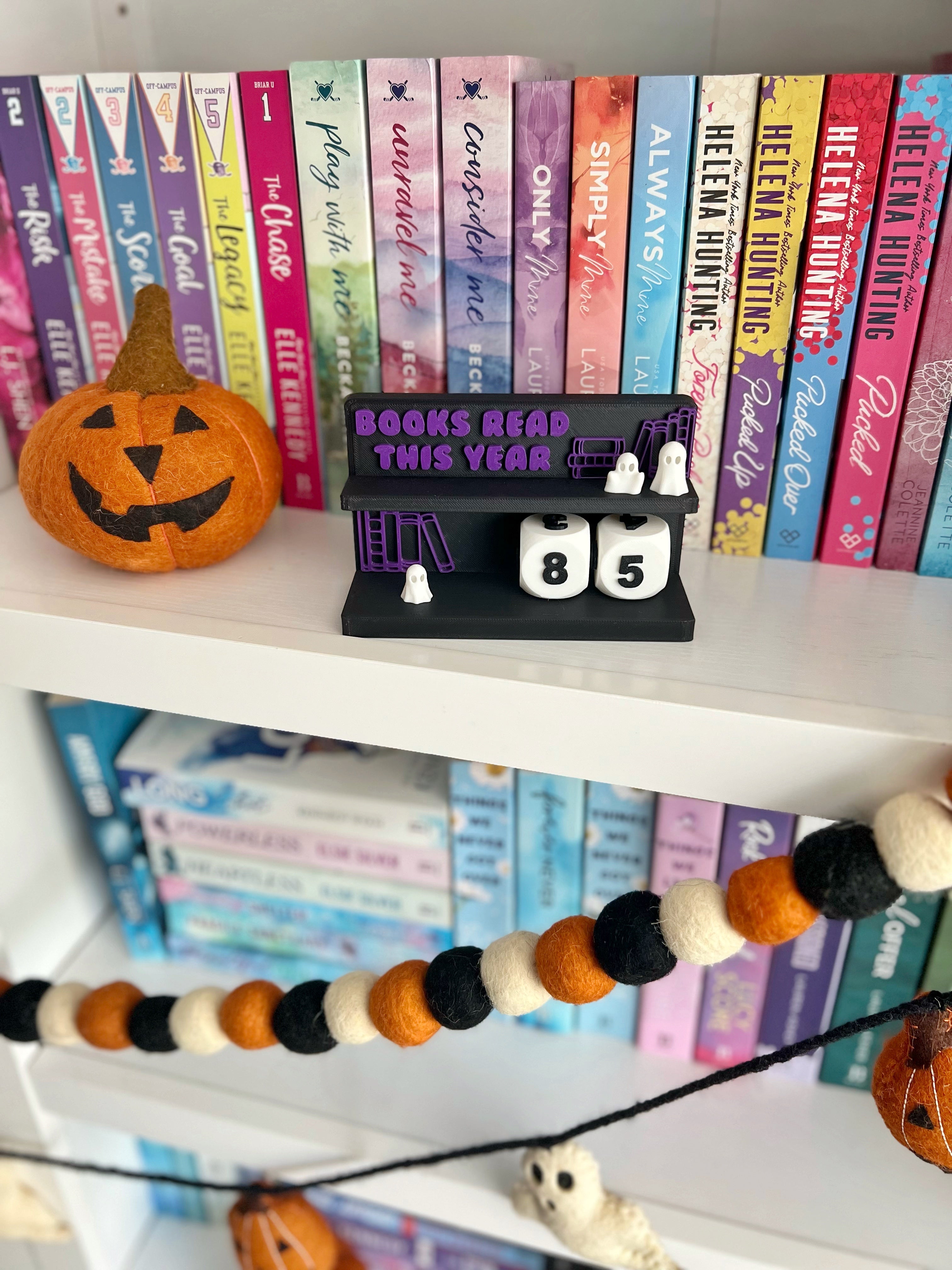 Spooky Season Reading Trackers