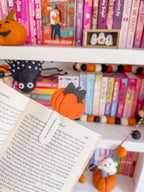 Pumpkin Bow Bookmark