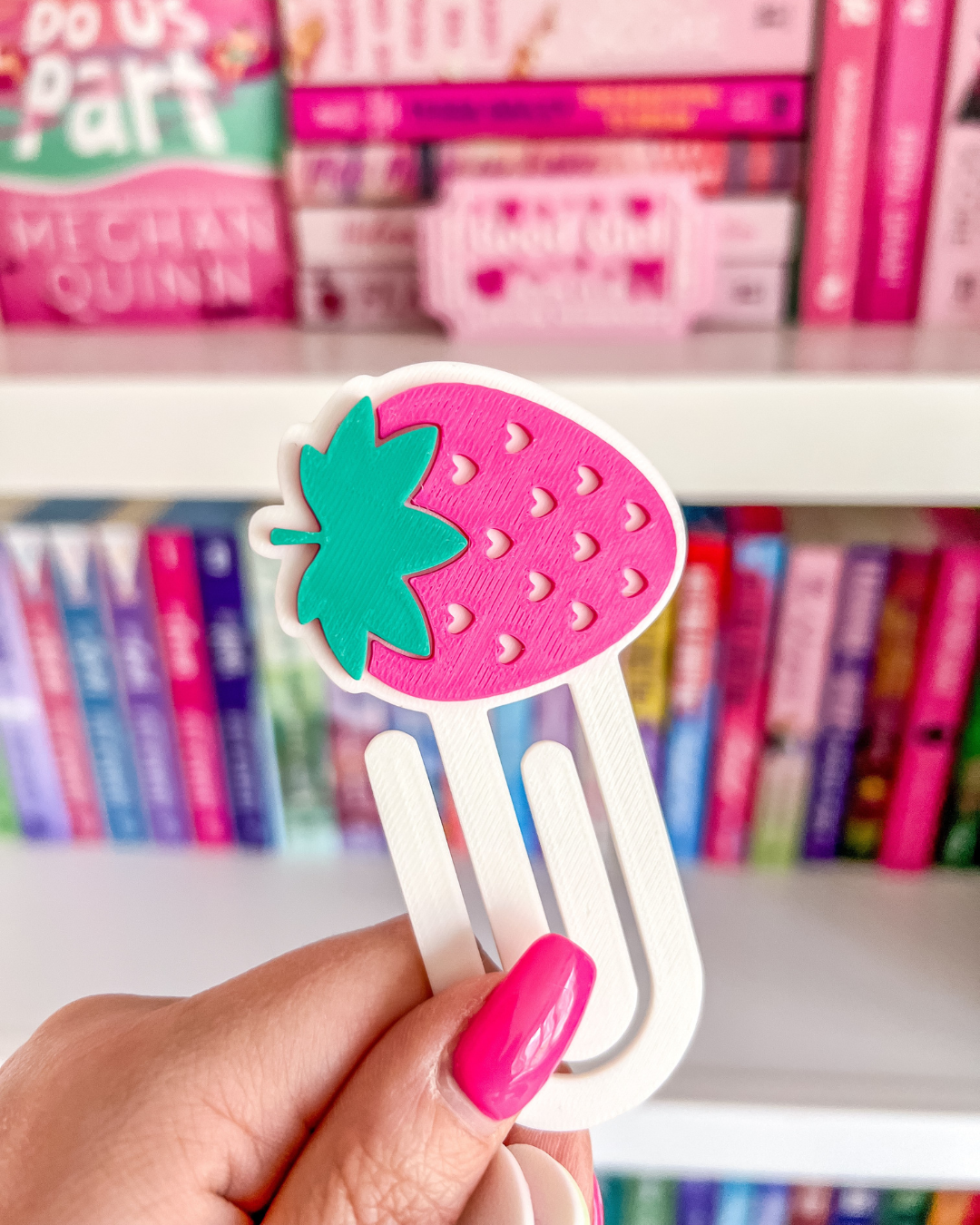 Strawberry Clip Bookmark