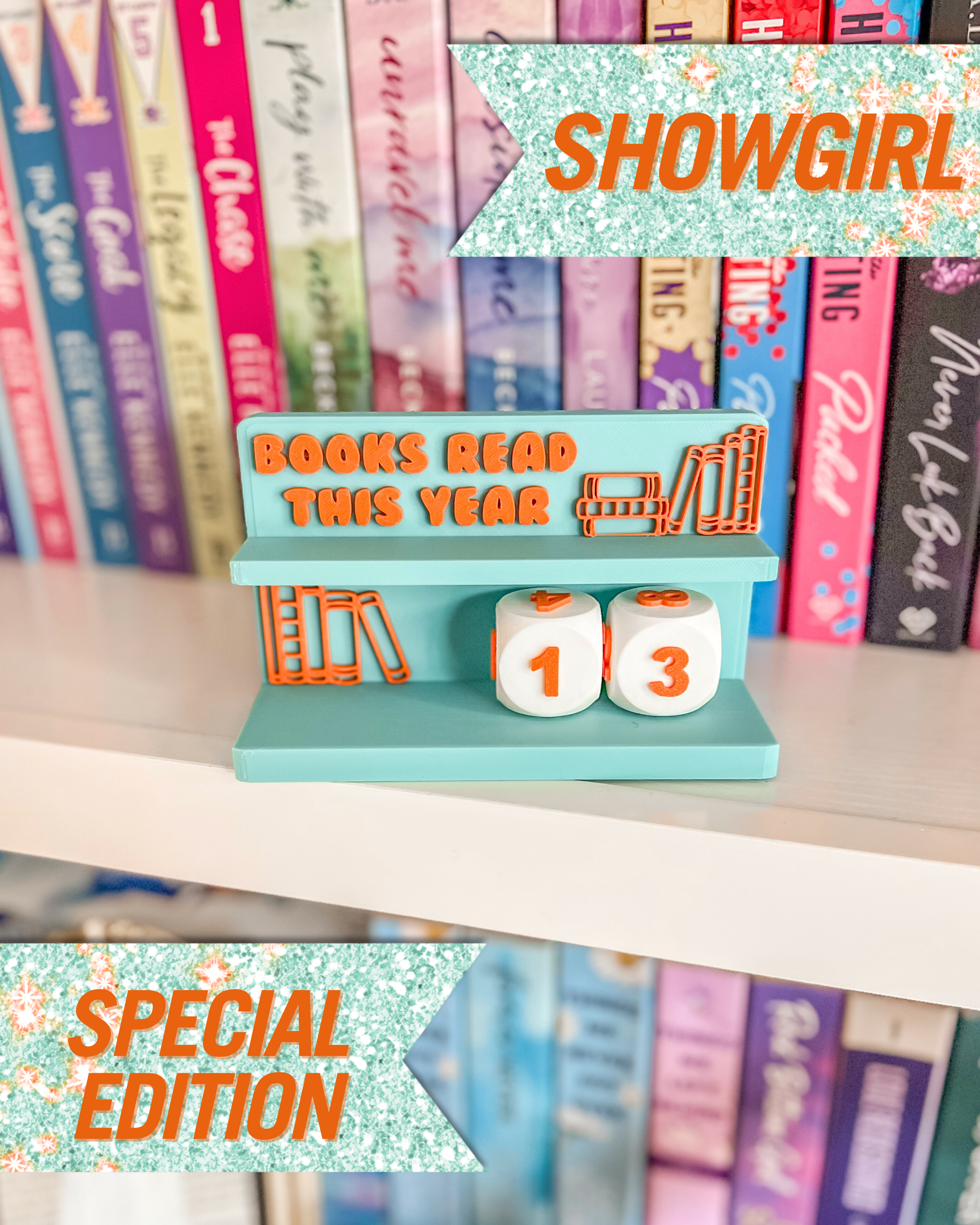Showgirl Books Read This Year Counter | Reading Tracker