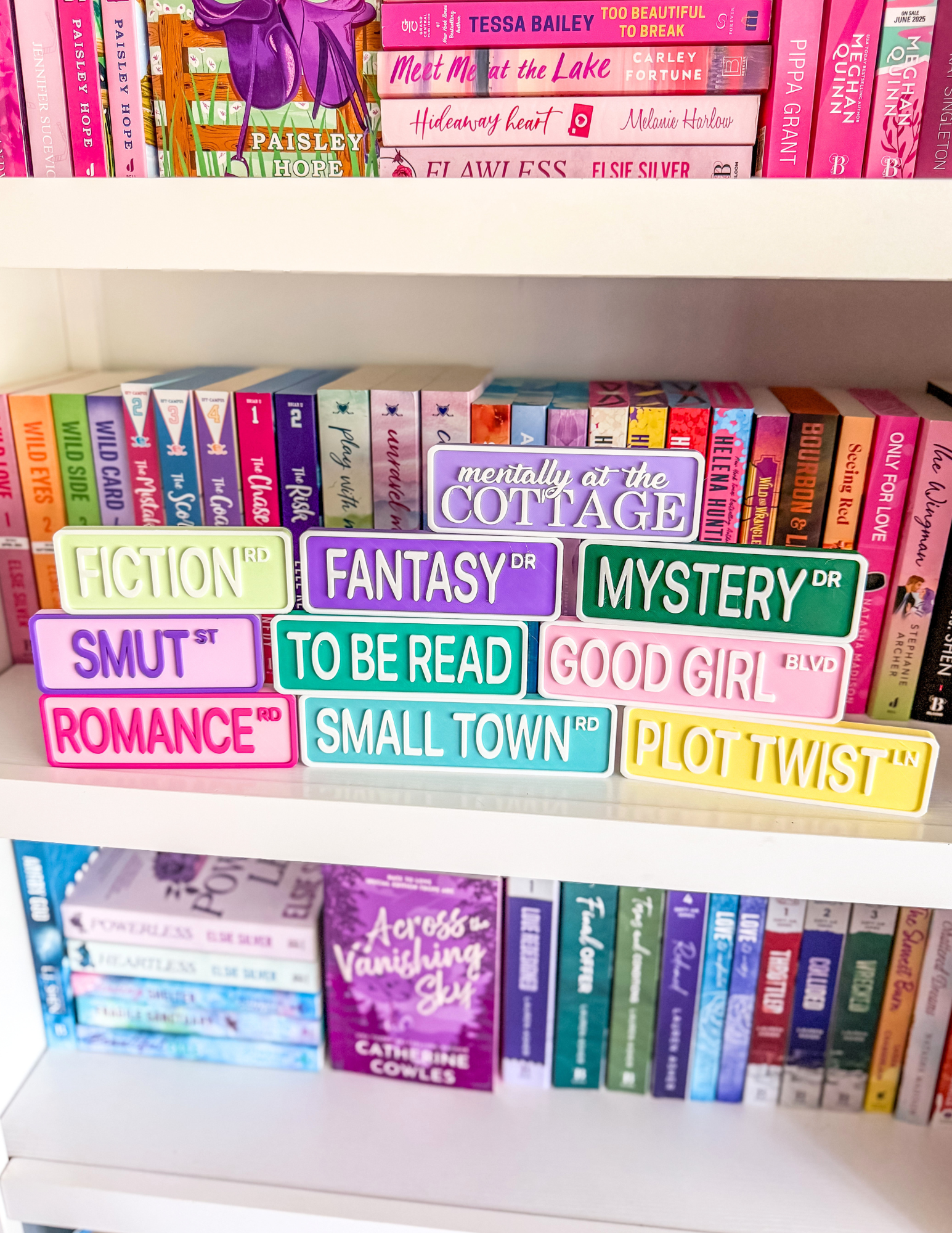 Street Signs - Shelf Decor