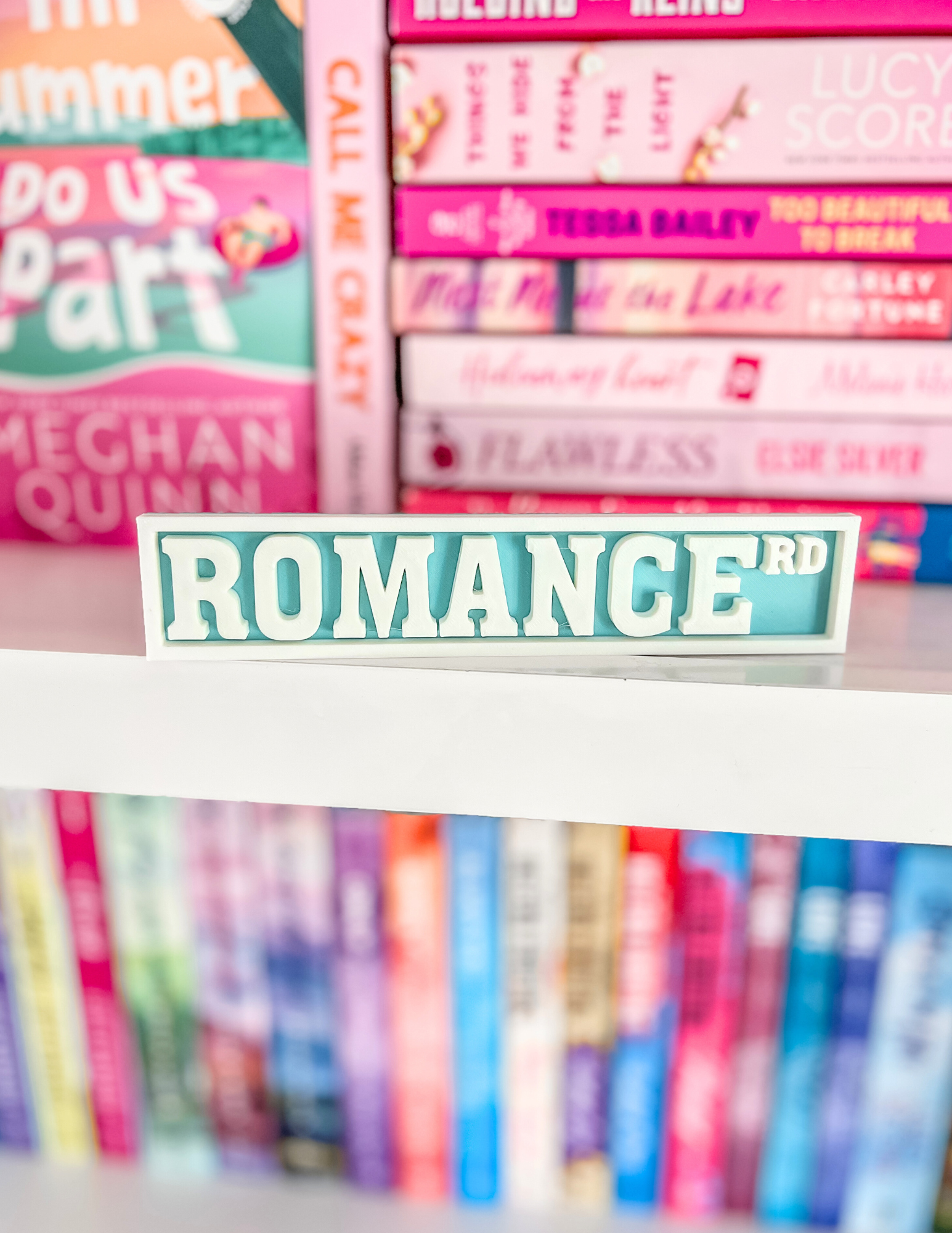 Road Signs | Bookshelf Decor for Readers