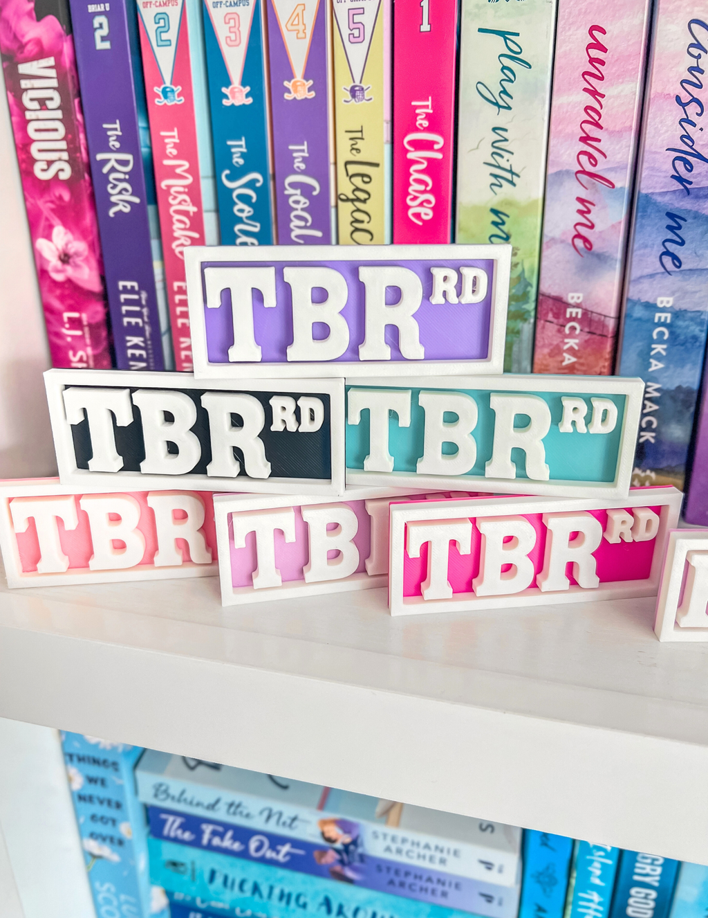 Road Signs | Bookshelf Decor for Readers