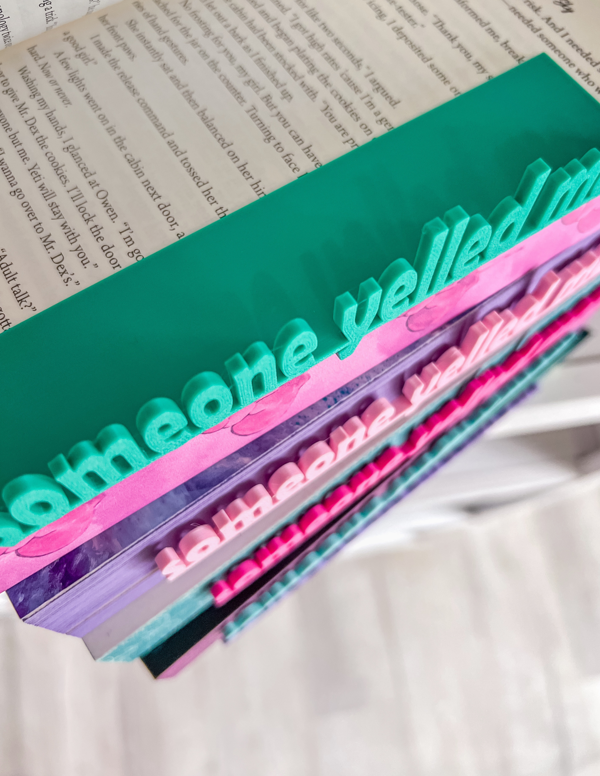 Bookmark - Someone Yelled Mom