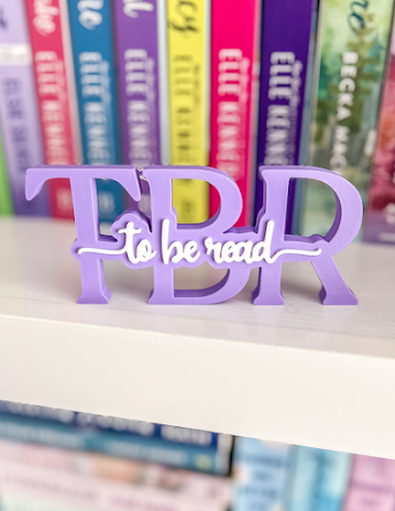 Bookshelf Sign | TBR Sign