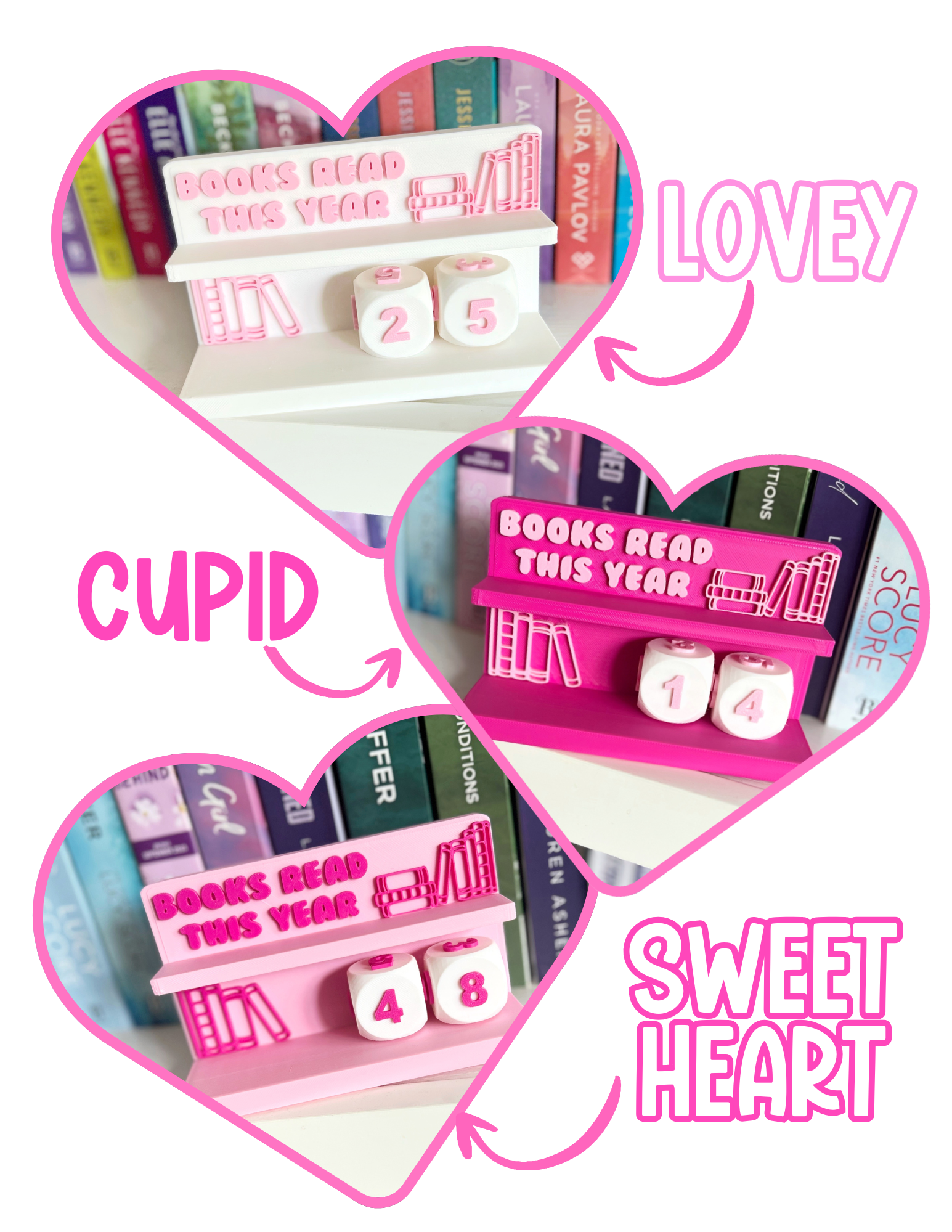 Valentine Books Read This Year Counter | Reading Tracker